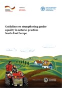 Guidelines on strengthening gender equality in notarial practices.