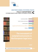 The movement of notarial instruments in the european legal área.
